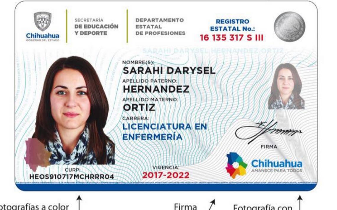 Emitirán Nueva Cédula Profesional Con Más Candados Y Seguridad El Heraldo De Chihuahua 8644